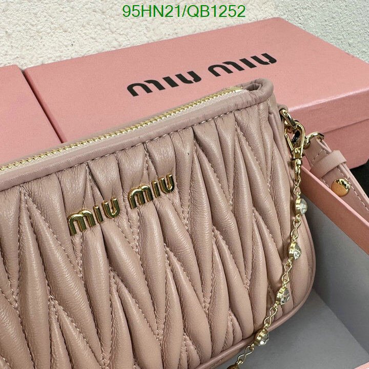 Miu Miu Bag-(4A)-Diagonal- Code: QB1252 $ 124USD