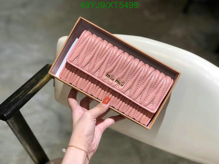 Miu Miu Bag-(4A)-Wallet-,Code: XT5499,$ 64USD