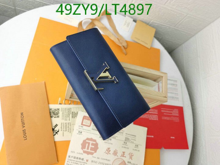 LV Bags-(4A)-Wallet-,Code: LT4897,$ 64USD