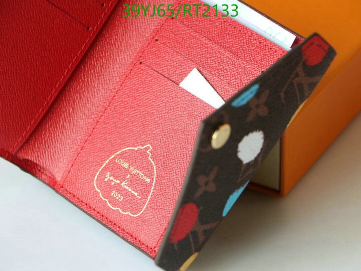 LV Bags-(4A)-Wallet-,Code: RT2133,$ 51USD