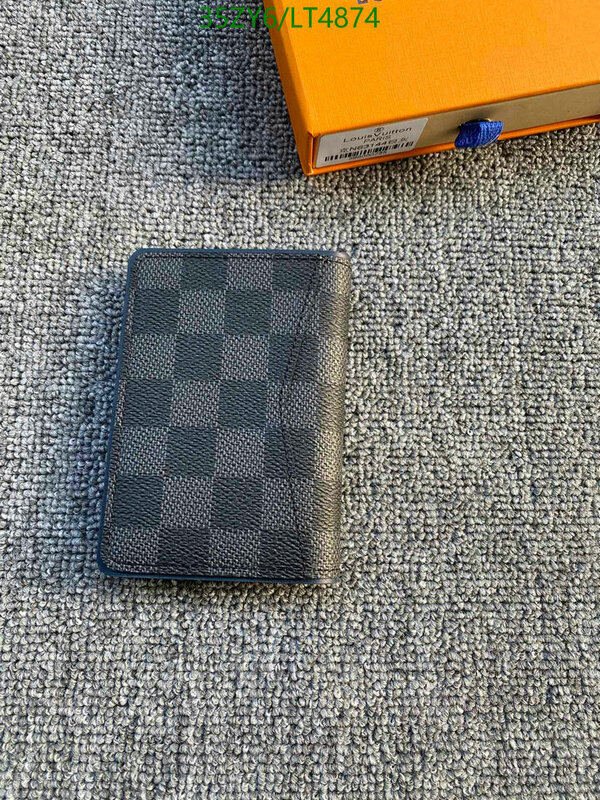 LV Bags-(4A)-Wallet-,Code: LT4874,$ 46USD