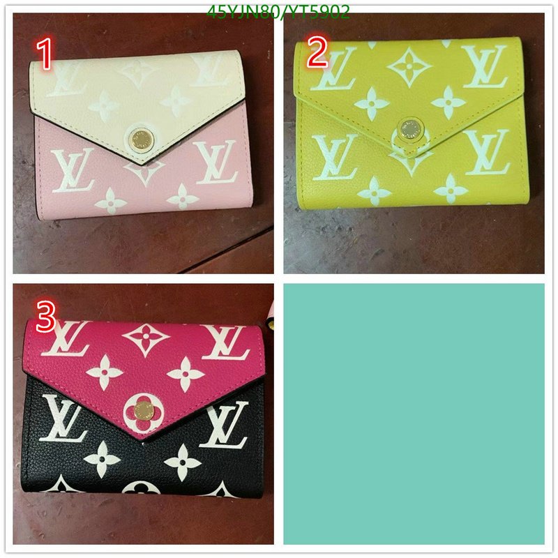 LV Bags-(4A)-Wallet-,Code: YT5902,$ 59USD