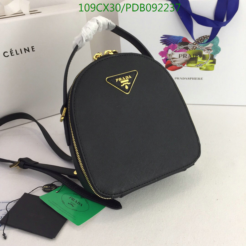 Prada Bag-(4A)-Backpack-,Code: PDB092237,$ 142USD