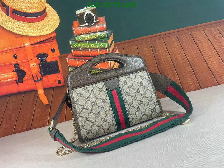 Gucci Bag-(4A)-Ophidia-G,Code: YB5208,$ 107USD