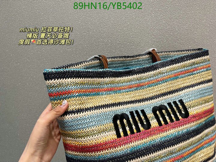 Miu Miu Bag-(4A)-Handbag-,Code: YB5402,$ 116USD