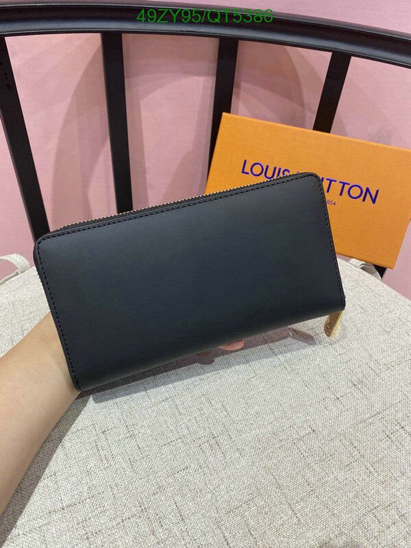LV Bag-(4A)-Wallet- Code: QT5386 $ 64USD