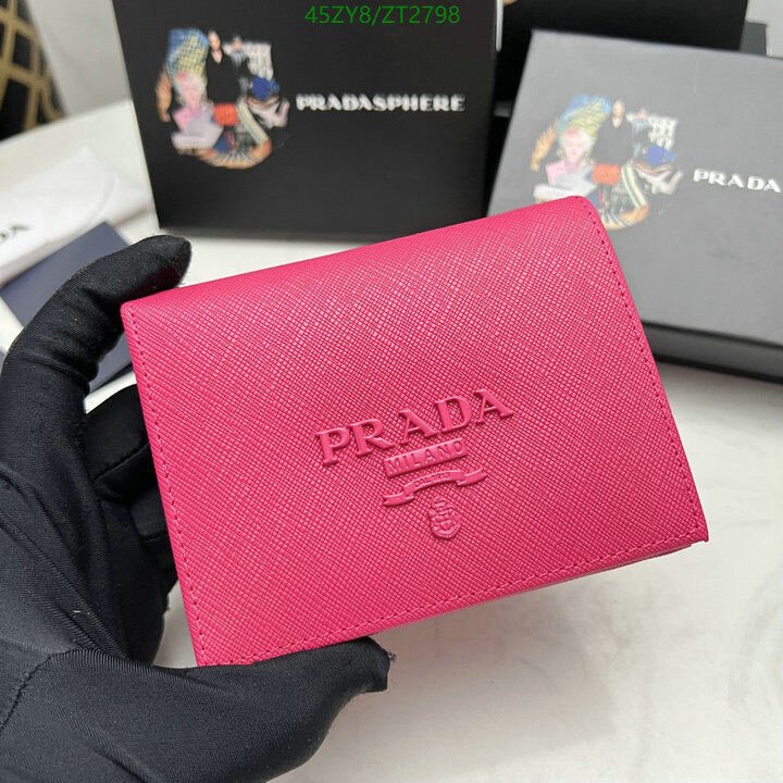 Prada Bag-(4A)-Wallet-,Code: ZT2798,$ 59USD