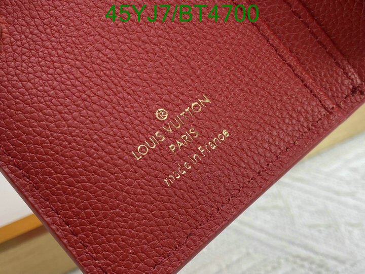 LV Bag-(4A)-Wallet- Code: BT4700 $ 59USD
