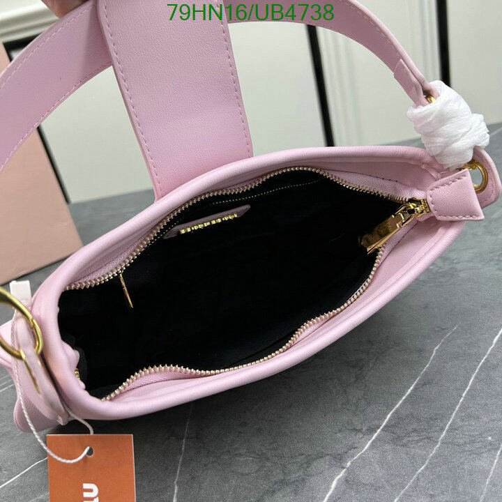Miu Miu Bag-(4A)-Handbag- Code: UB4738 $ 103USD