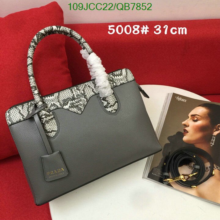 Prada Bag-(4A)-Handbag- Code: QB7852 $ 142USD