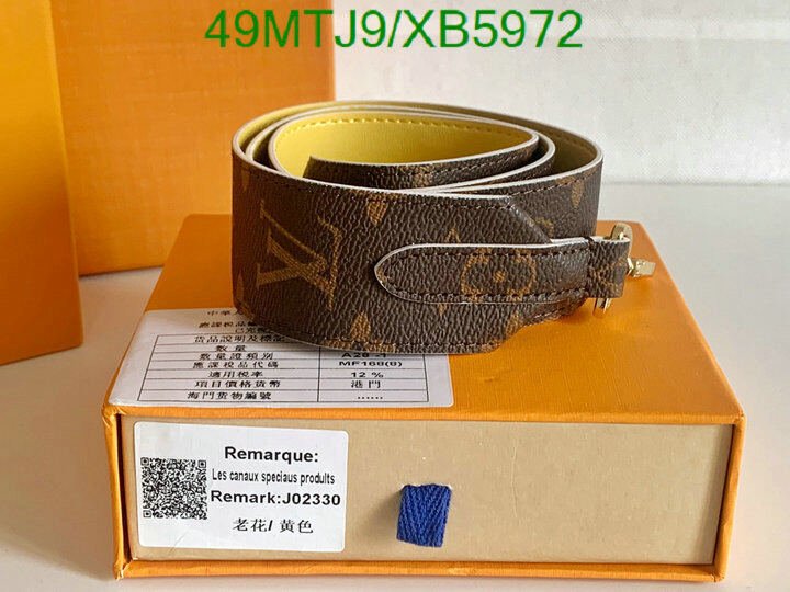 LV Bags-(4A)-Shoulder Strap-,Code: XB5972,$ 64USD