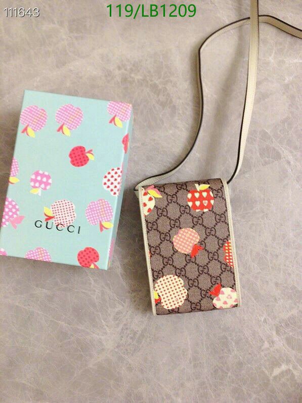 Gucci Bag-(4A)-Diagonal-,Code: LB1209,$ 155USD