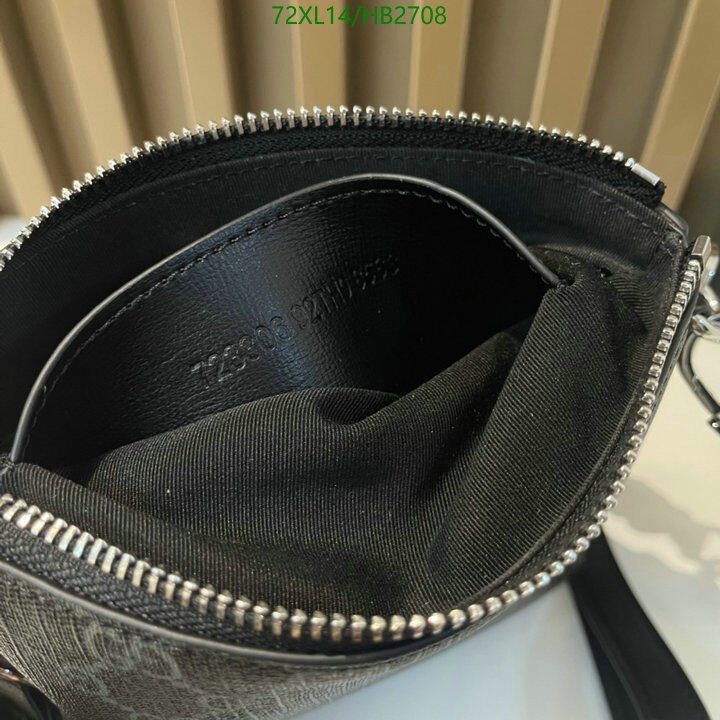 Gucci Bag-(4A)-Diagonal-,Code: HB2708,$ 94USD