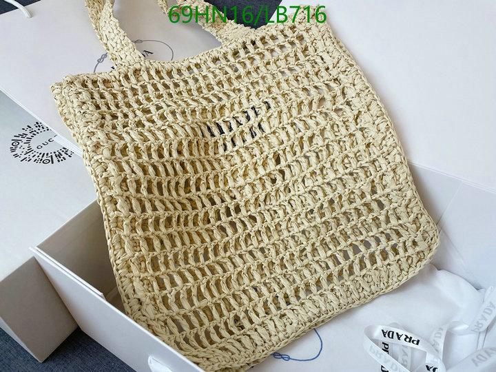 Prada Bag-(4A)-Handbag- Code: LB716 $ 90USD