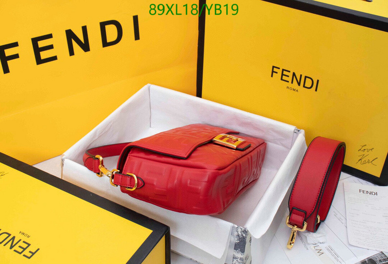 Fendi Bag-(4A)-Baguette-,Code: YB19,$ 116USD