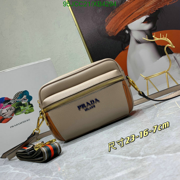 Prada Bag-(4A)-Diagonal-,Code: XB4294,$ 124USD