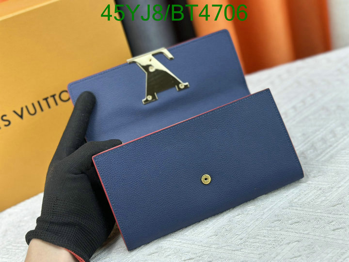 LV Bag-(4A)-Wallet- Code: BT4706 $ 59USD