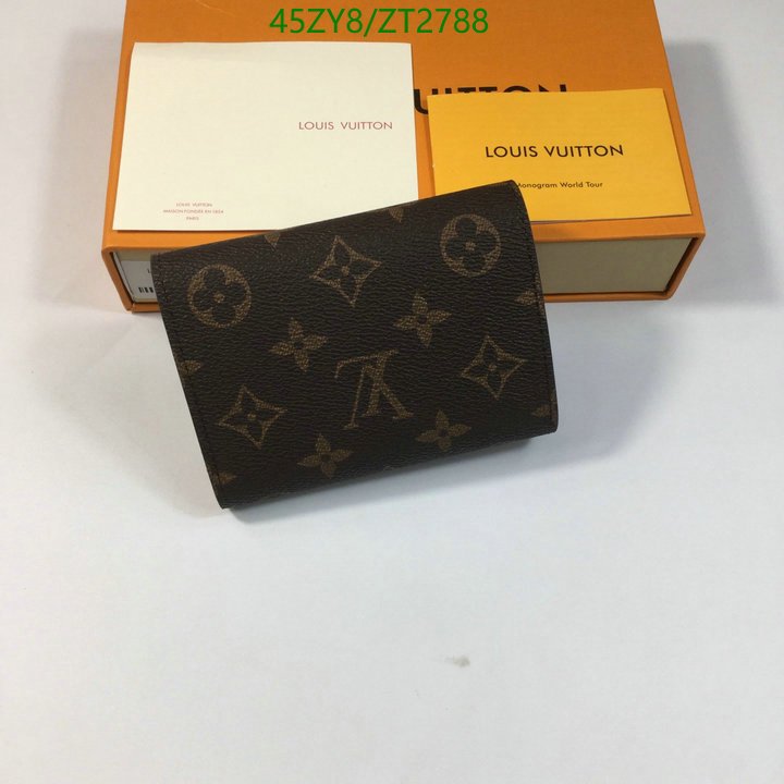 LV Bags-(4A)-Wallet-,Code: ZT2788,$ 59USD
