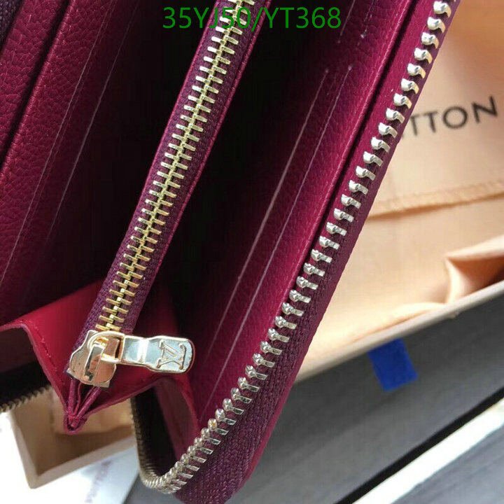 LV Bags-(4A)-Wallet-,Code: YT368,$ 46USD