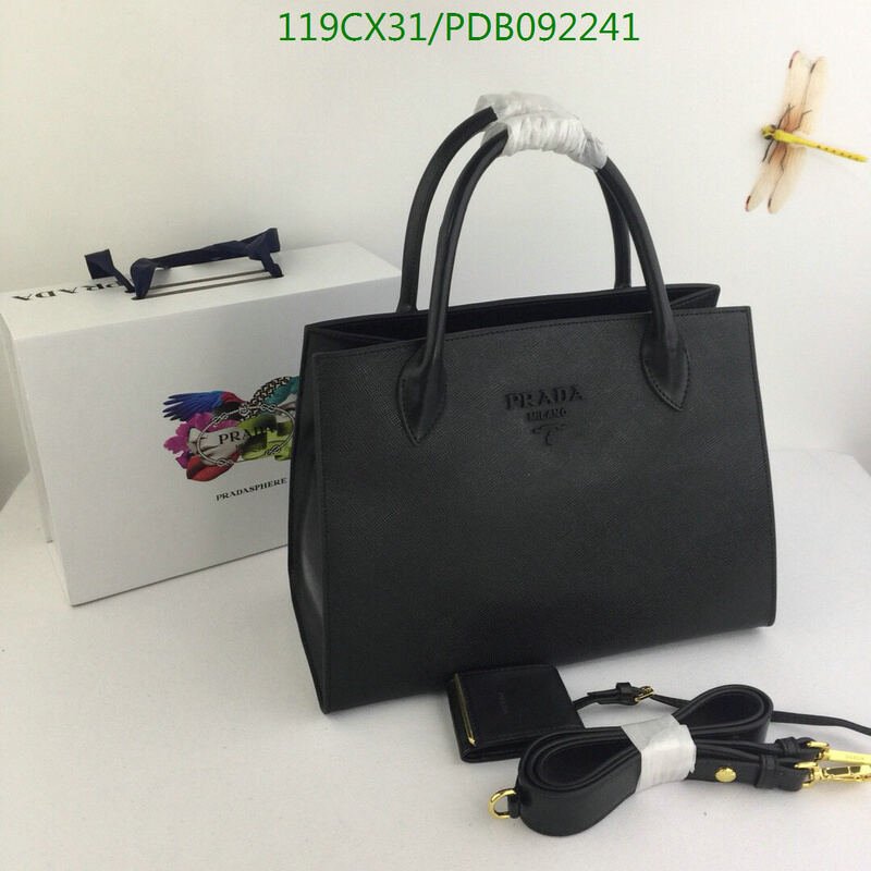 Prada Bag-(4A)-Handbag-,Code: PDB092241,$ 155USD