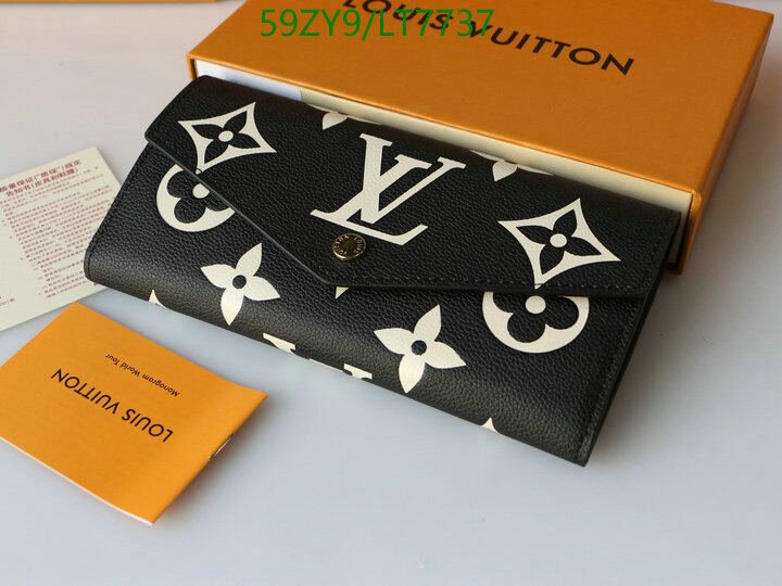 LV Bags-(4A)-Wallet-,Code: LT7737,$ 77USD