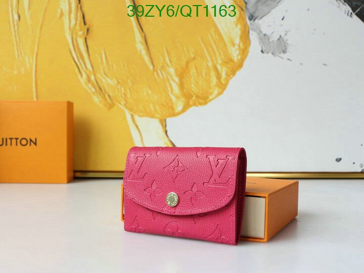 LV Bag-(4A)-Wallet- Code: QT1163 $ 51USD