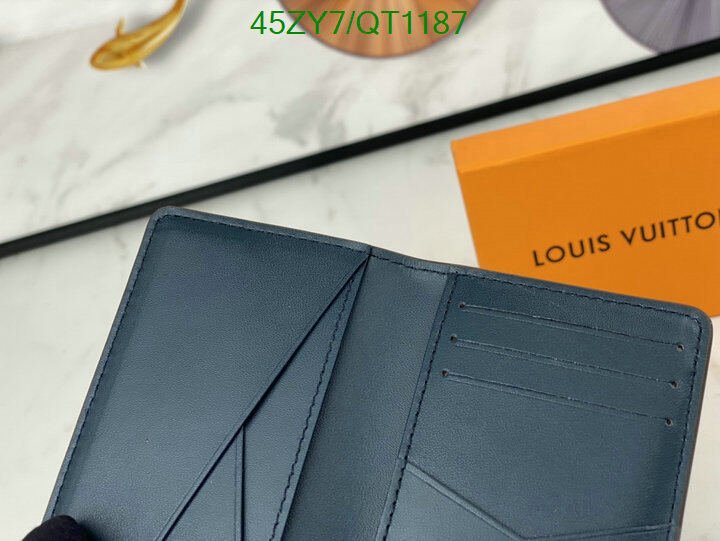 LV Bag-(4A)-Wallet- Code: QT1187 $ 59USD