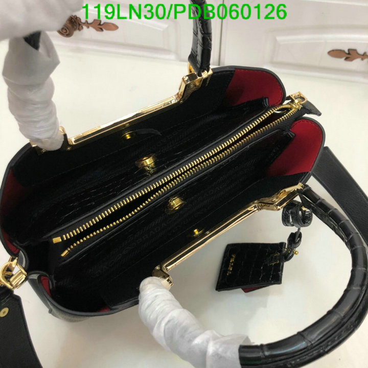 Prada Bag-(4A)-Handbag-,Code:PDB060126,$ 155USD