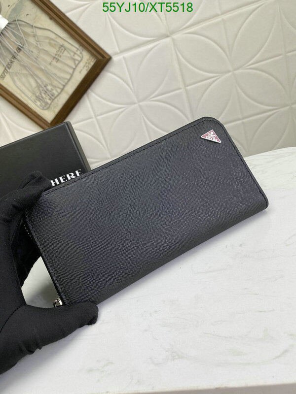 Prada Bag-(4A)-Wallet- Code: XT5518 $ 72USD