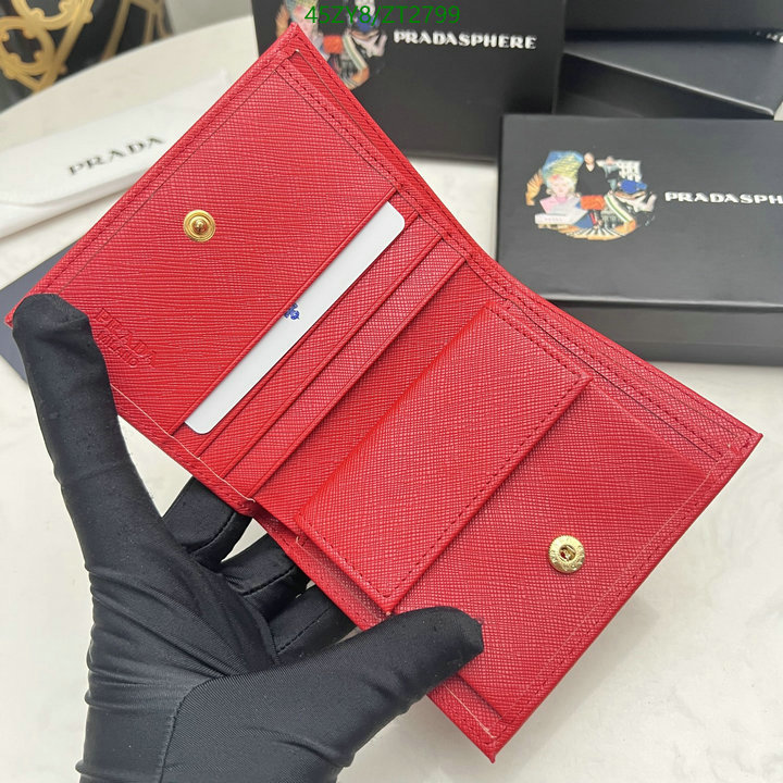 Prada Bag-(4A)-Wallet- Code: ZT2799 $ 59USD
