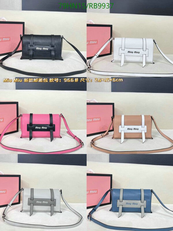 Miu Miu Bag-(4A)-Diagonal- Code: RB9937 $ 103USD
