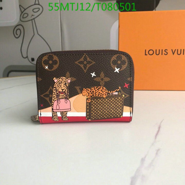 LV Bags-(4A)-Wallet-,Code: T080501,$ 72USD
