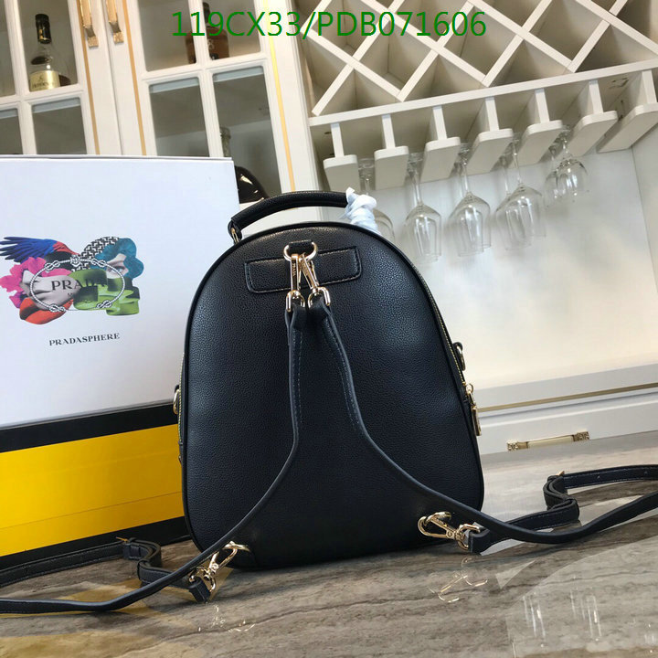 Prada Bag-(4A)-Backpack-,Code: PDB071606,$ 155USD
