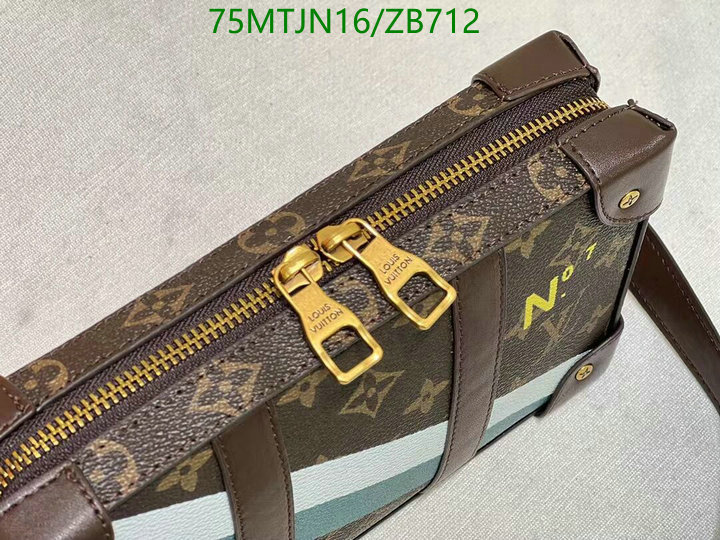 LV Bags-(4A)-Petite Malle-,Code: ZB712,$ 98USD