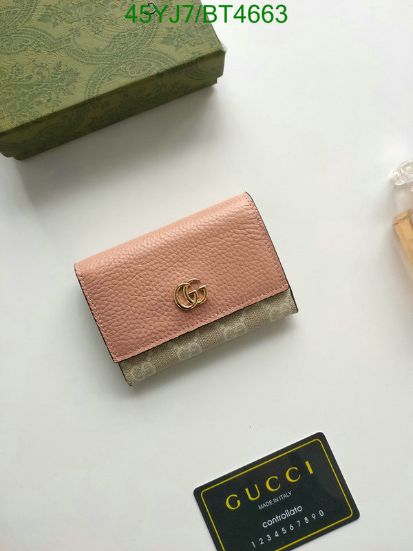 Gucci Bag-(4A)-Wallet- Code: BT4663 $ 59USD