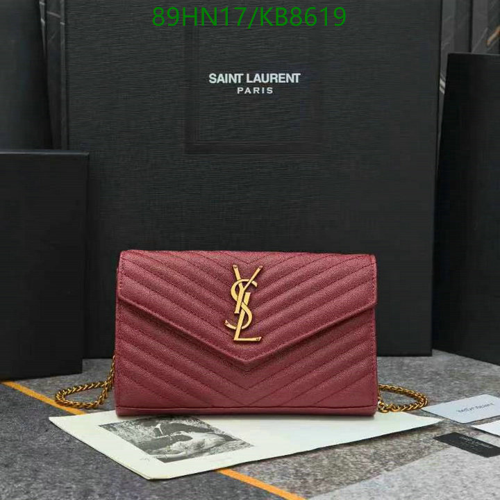 YSL Bag-(4A)-Crossbody- Code: KB8619 $ 116USD
