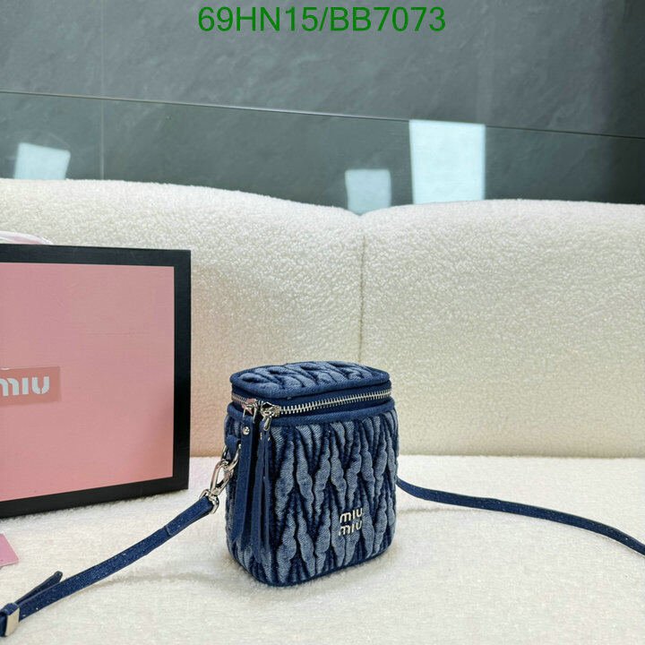 Miu Miu Bag-(4A)-Crossbody- Code: BB7073 $ 90USD