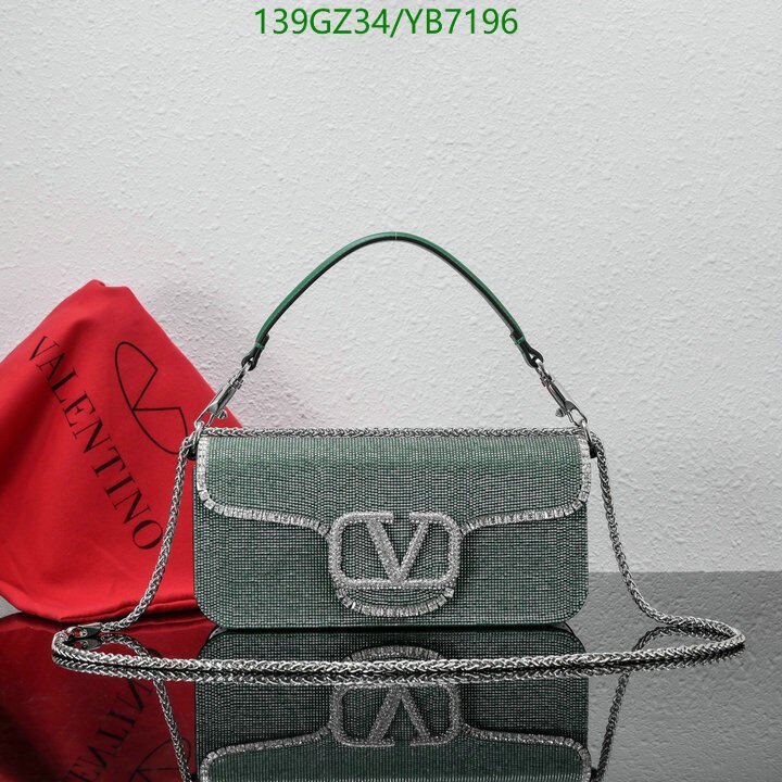 Valentino Bag-(4A)-LOC-V Logo ,Code: YB7196,$ 181USD