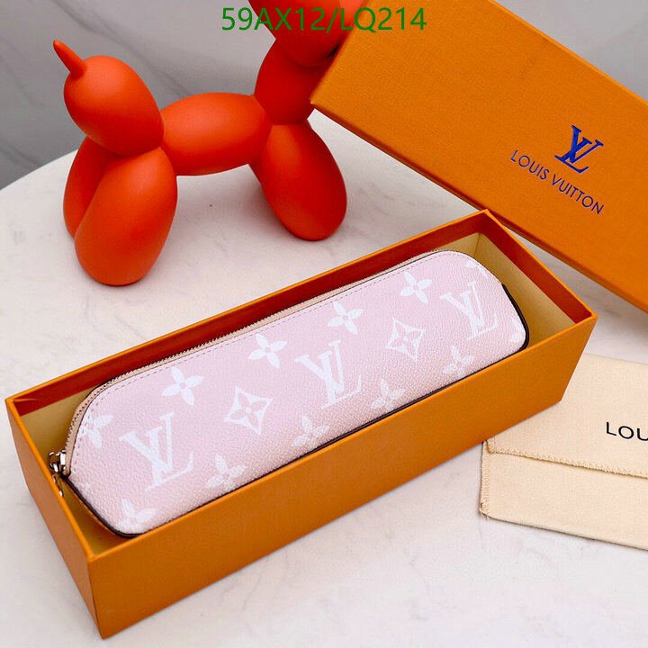 LV Bags-(4A)-Wallet-,Code: LQ214,$ 77USD