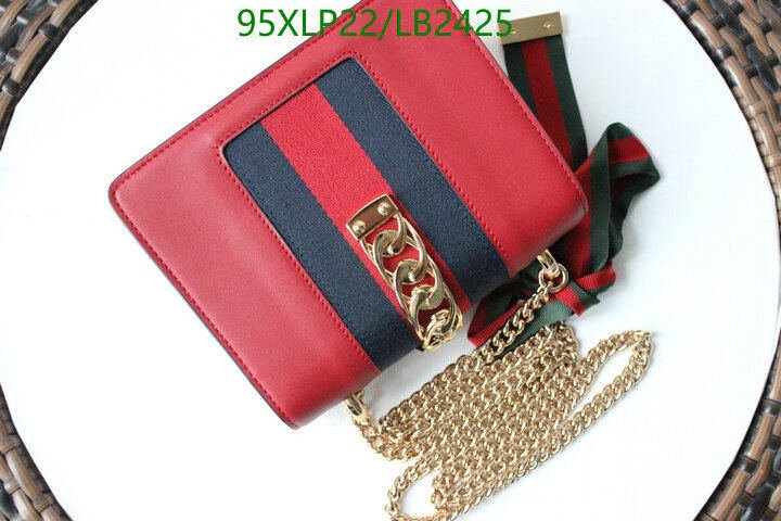 Gucci Bag-(4A)-Diagonal-,Code: LB2425,$ 124USD