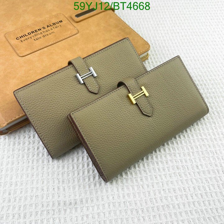 Hermes Bag-(4A)-Wallet- Code: BT4668 $ 77USD