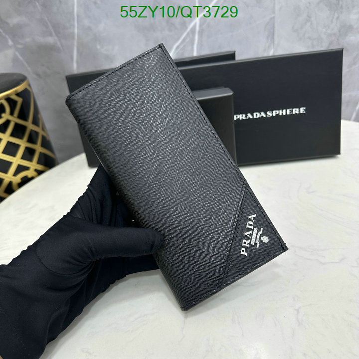 Prada Bag-(4A)-Wallet- Code: QT3729 $ 72USD