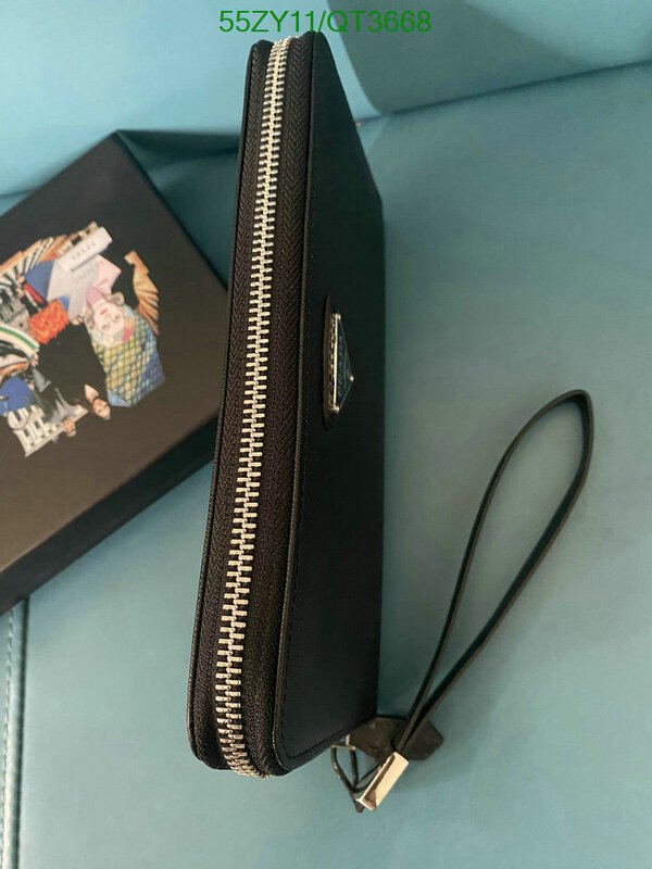 Prada Bag-(4A)-Wallet- Code: QT3668 $ 72USD