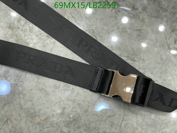Prada Bag-(4A)-Belt Bag-Chest Bag-- Code: LB2259 $ 90USD