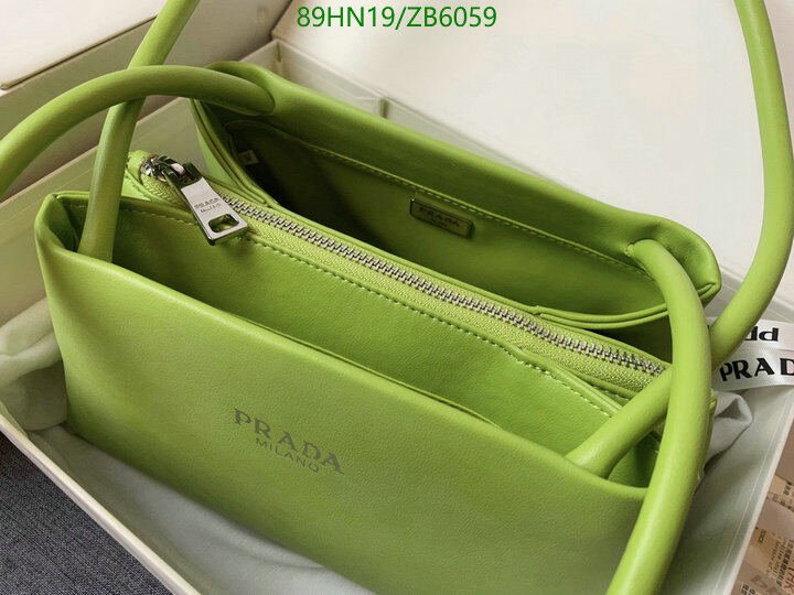 Prada Bag-(4A)-Handbag- Code: ZB6059 $ 116USD