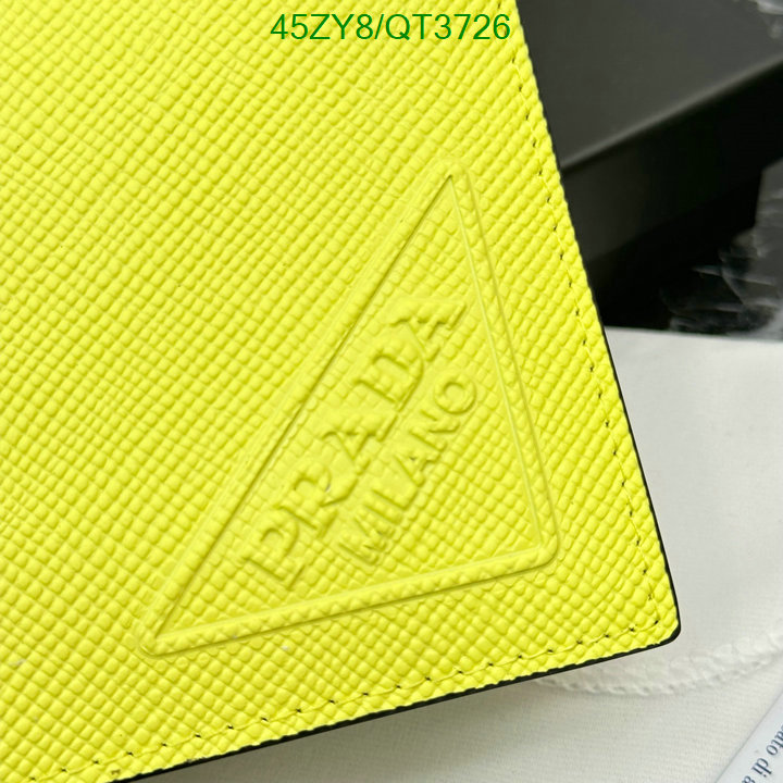 Prada Bag-(4A)-Wallet- Code: QT3726 $ 59USD