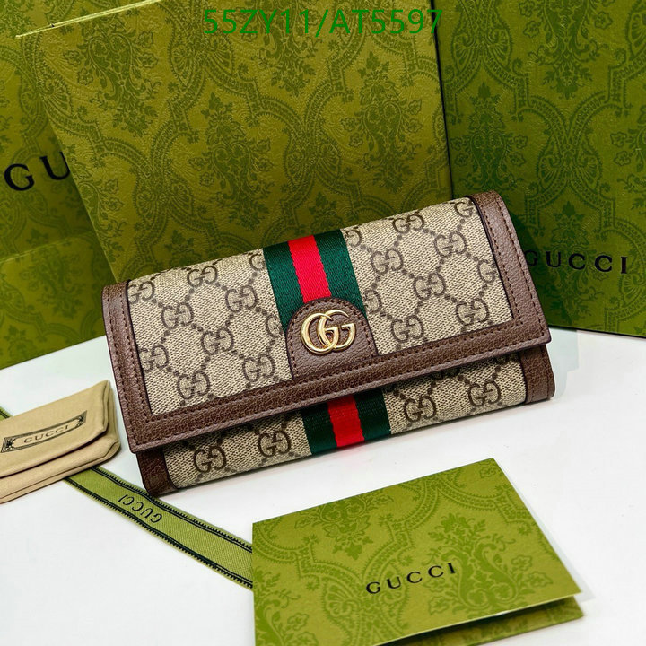 Gucci Bag-(4A)-Wallet- Code: AT5597 $ 72USD