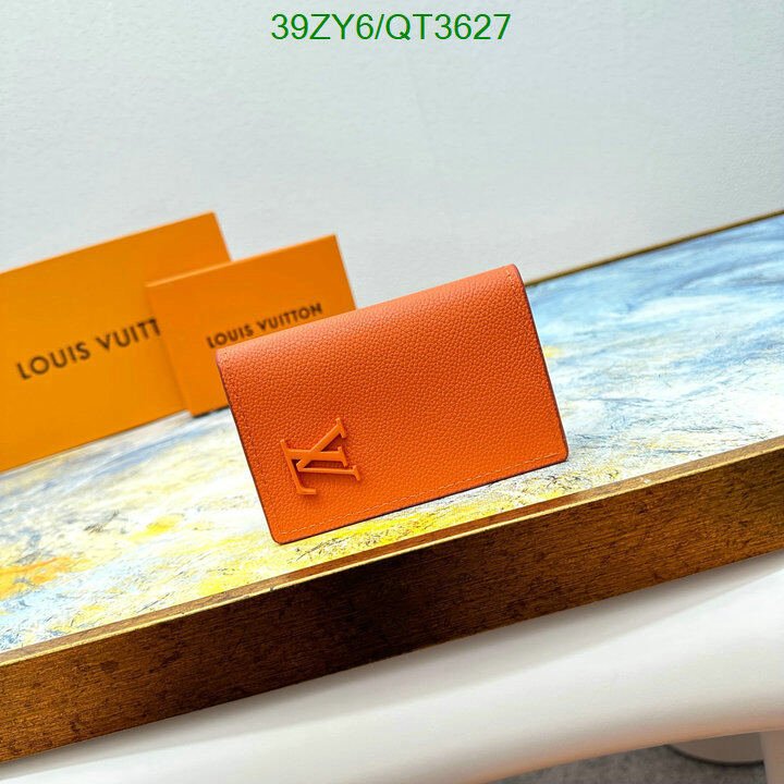 LV Bag-(4A)-Wallet- Code: QT3627 $ 51USD