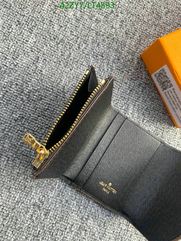 LV Bags-(4A)-Wallet-,Code: LT4893,$ 55USD