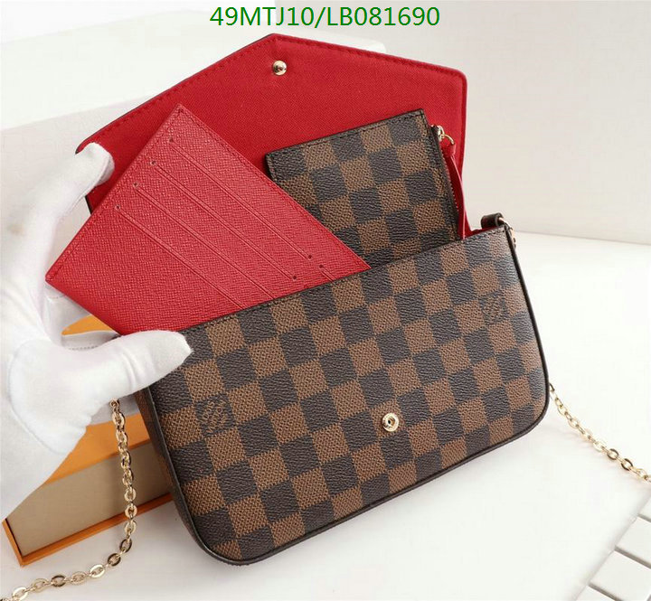 LV Bags-(4A)-Pochette MTis Bag-Twist-,Code: LB081690,$ 64USD